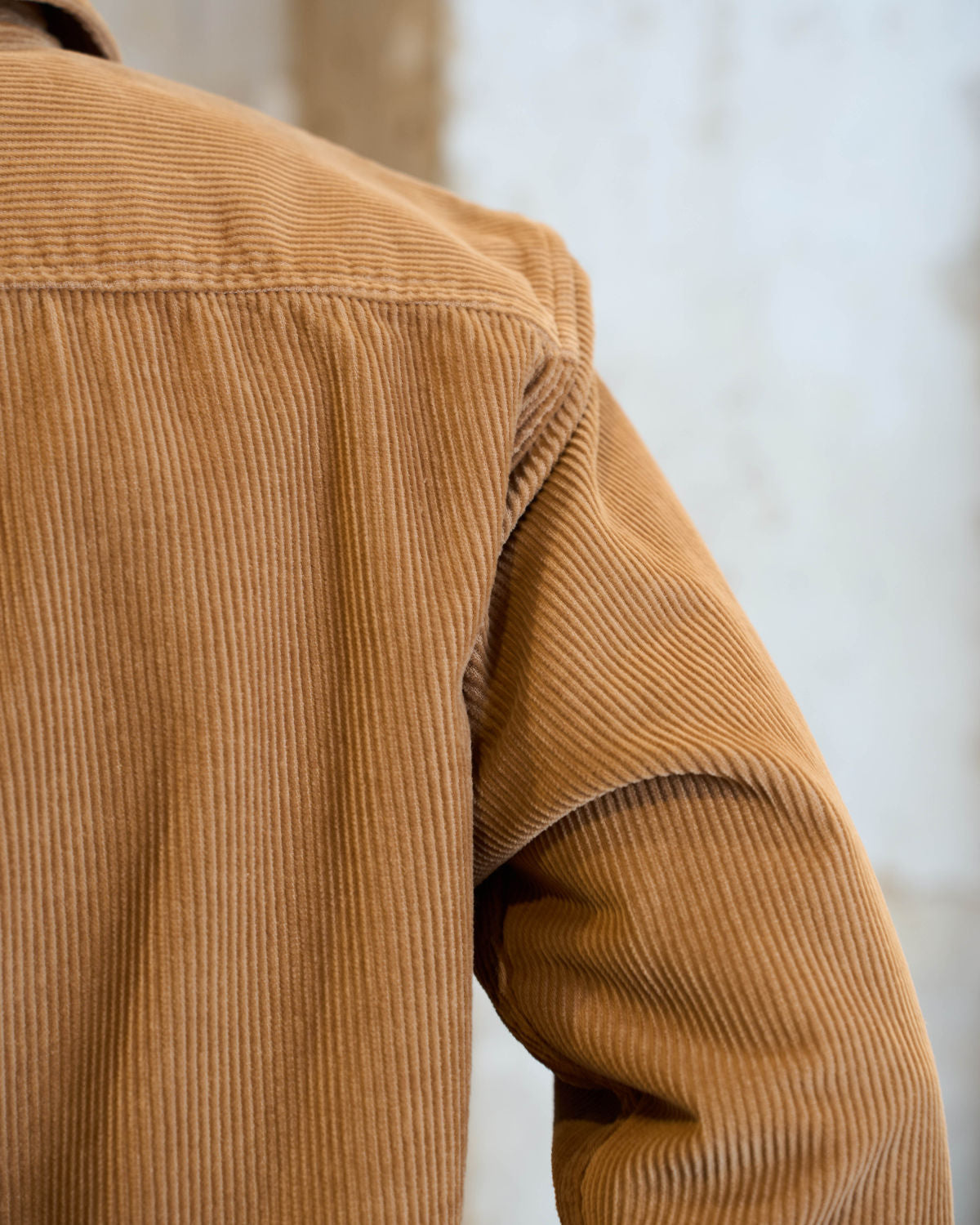 CHEMISE VELOURS CAMEL | EDWIN