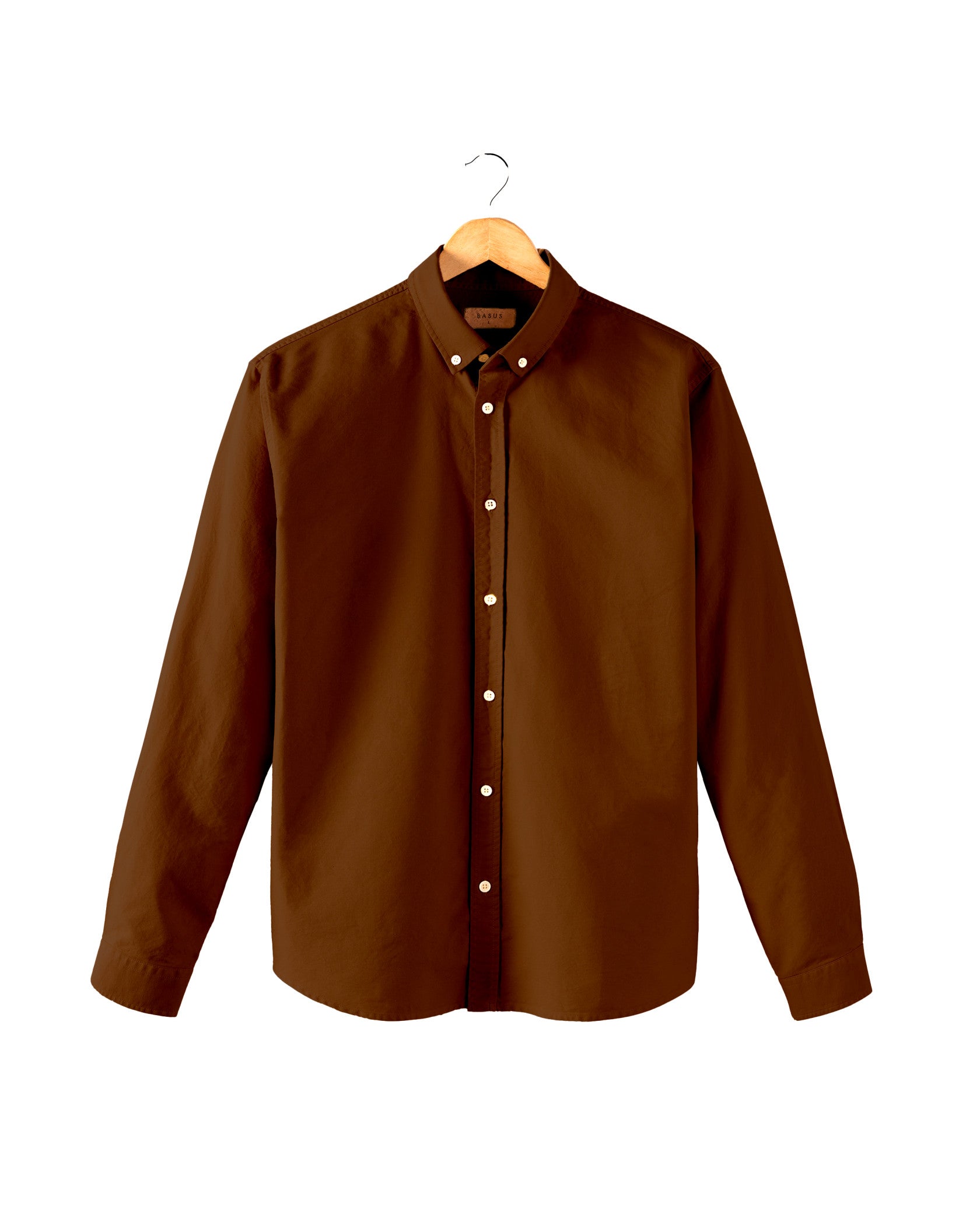 CHEMISE OXFORD ACAJOU | JAMES -