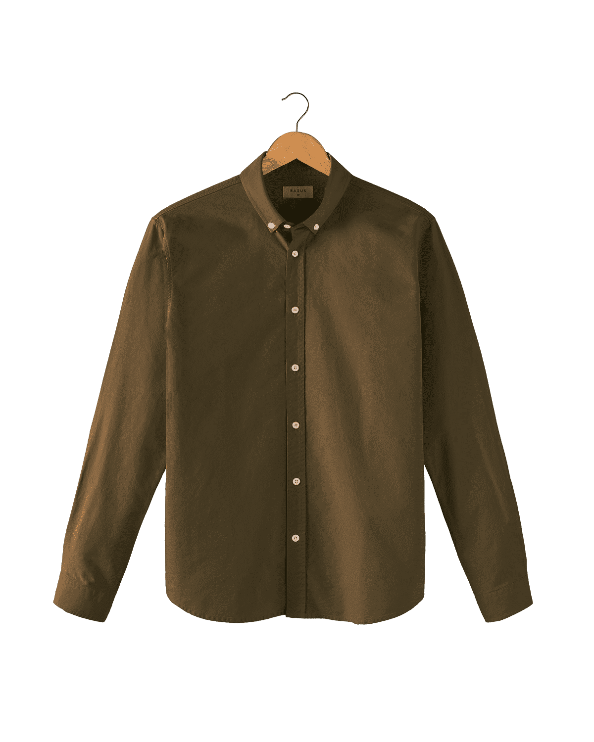 CHEMISE OXFORD VERT OLIVE | JAMES -