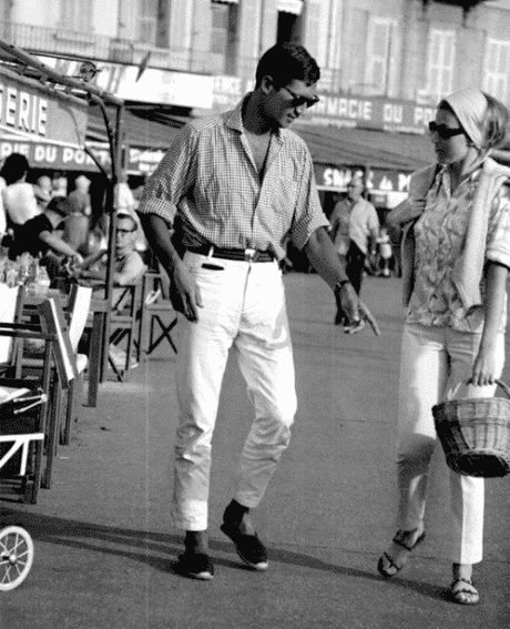 Photo d'un couple sur la French Riviera