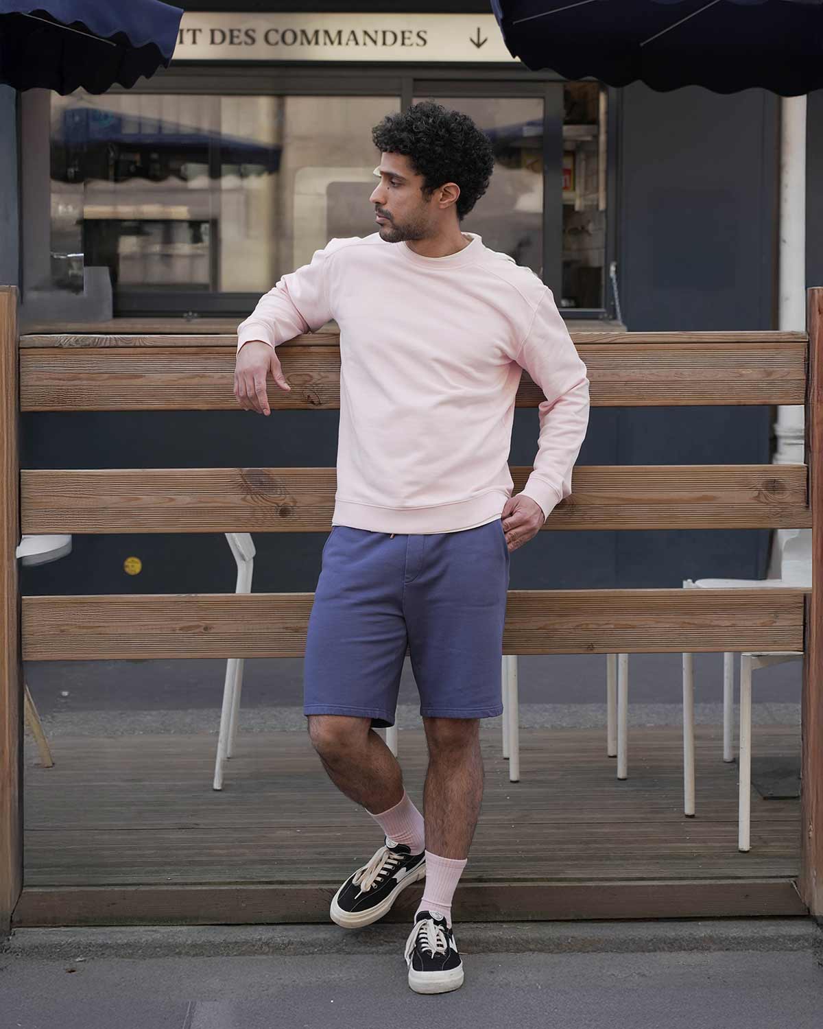 Short long bleu | Basus