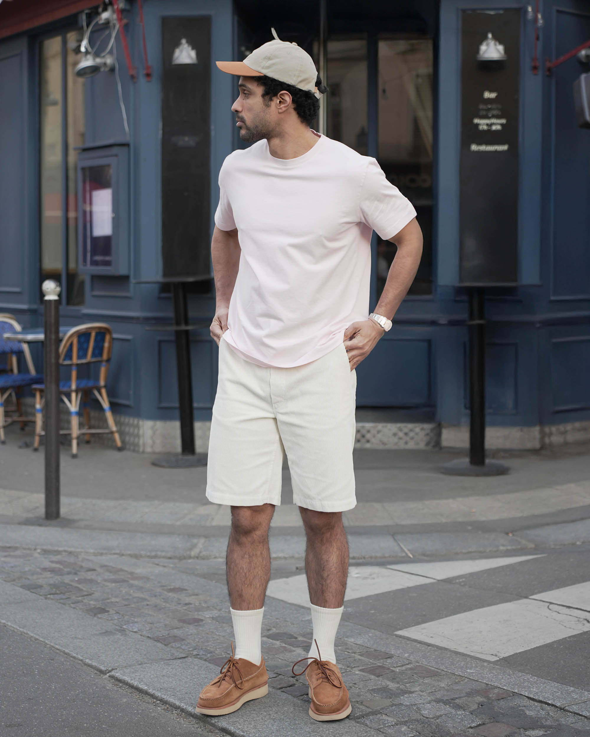 T-SHIRT UNI ROSE PARADIS | BRUCE