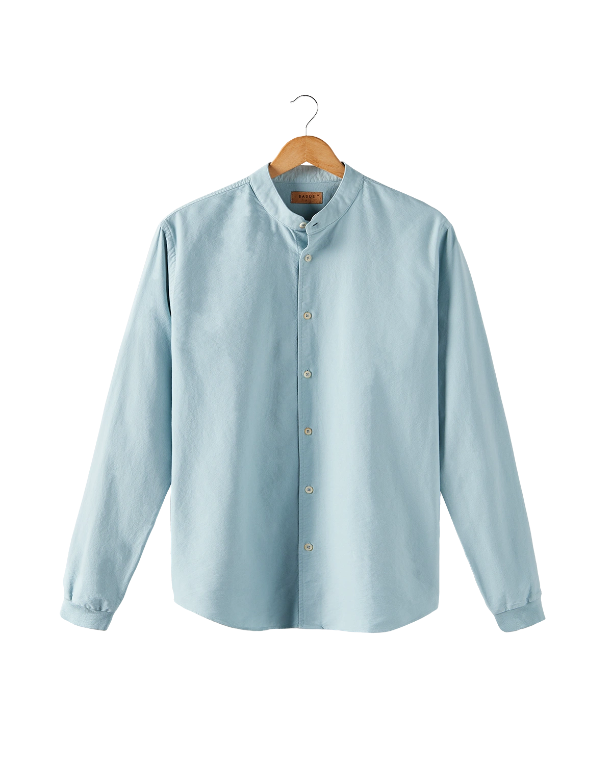 CHEMISE COL OFFICIER BLEU TOURMALINE | JAY -