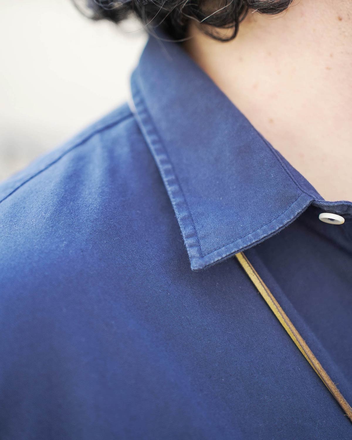CHEMISE TWILL MARINE | DYLAN