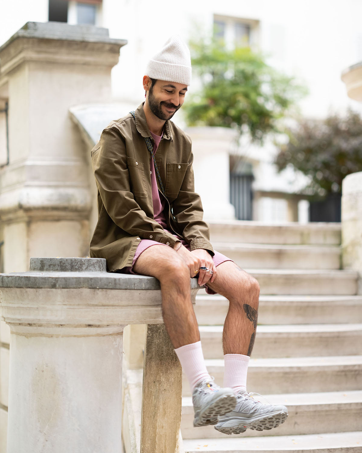 Short rose 100% coton | Basus
