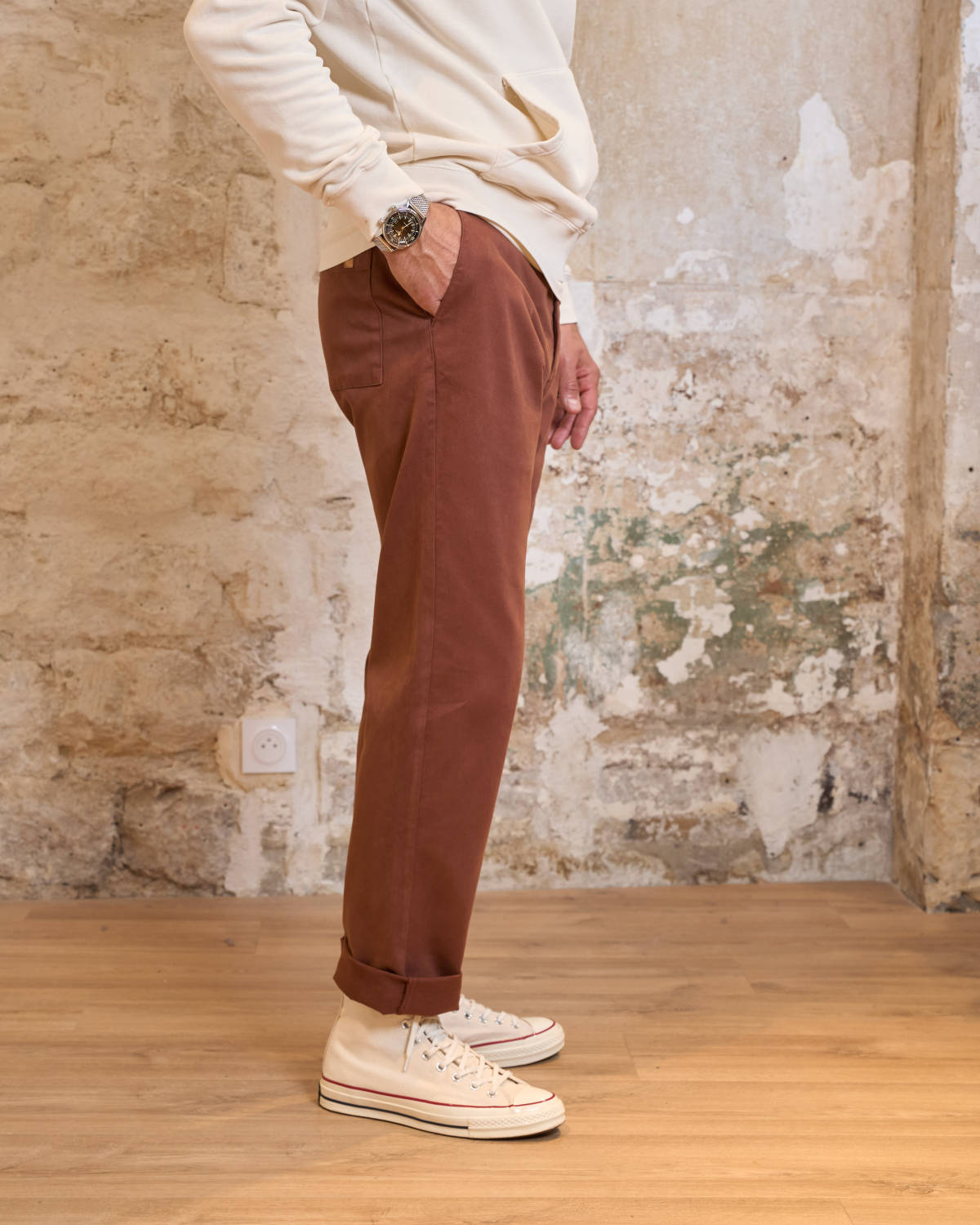 CHINO ACAJOU | VINCE -