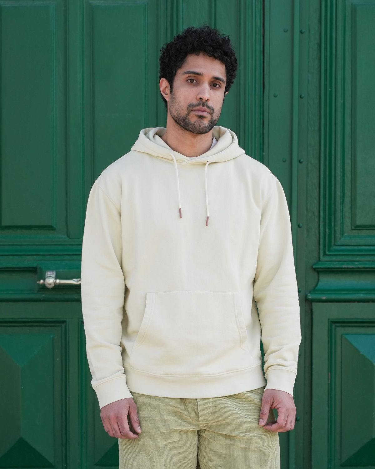 HOODIE VERT ANIS | MATTHIAS