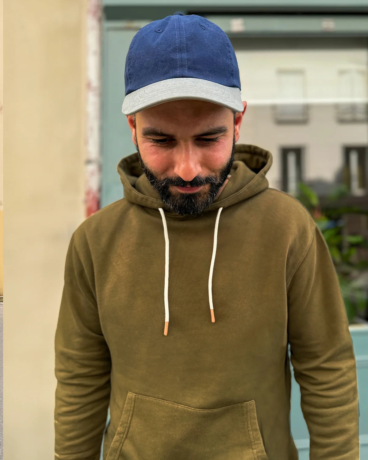 HOODIE VERT OLIVE | MATTHIAS -