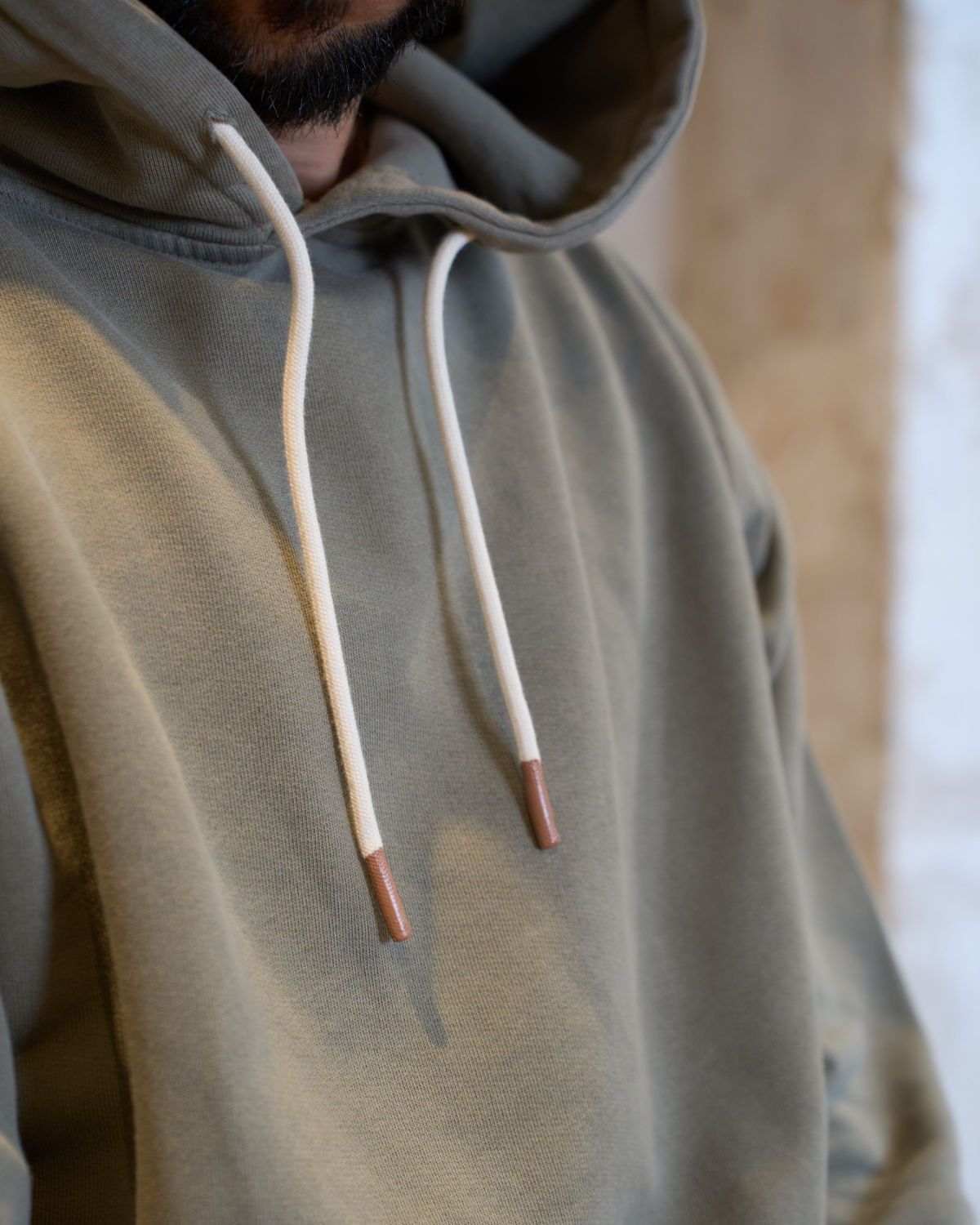 HOODIE VERT FUME | MATTHIAS -