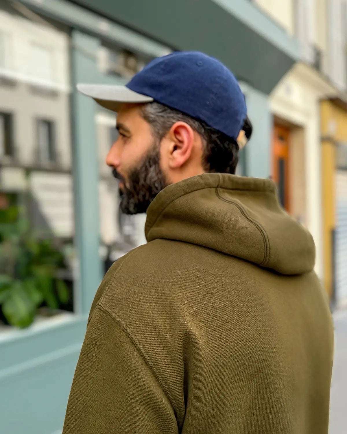 HOODIE VERT OLIVE | MATTHIAS -