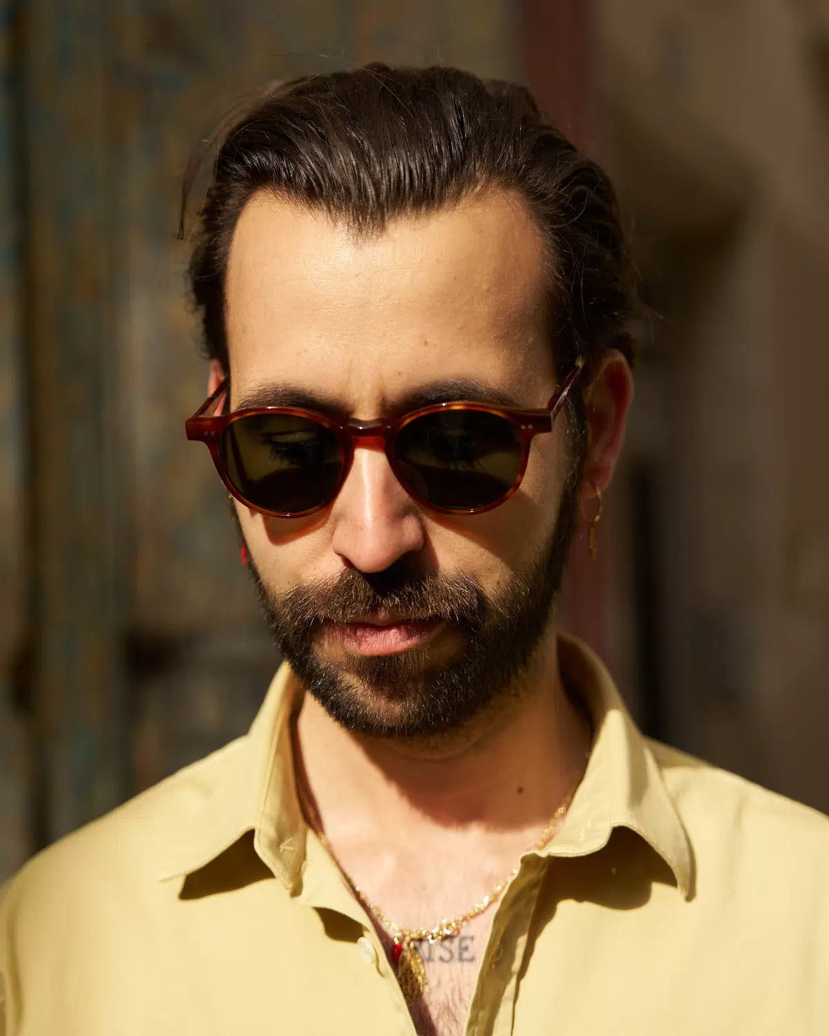 lunettes turtoise - portrait