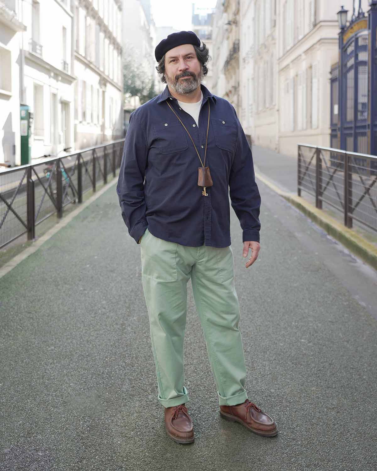 PANTALON DE TRAVAIL - VERT AMANDE | BOULI