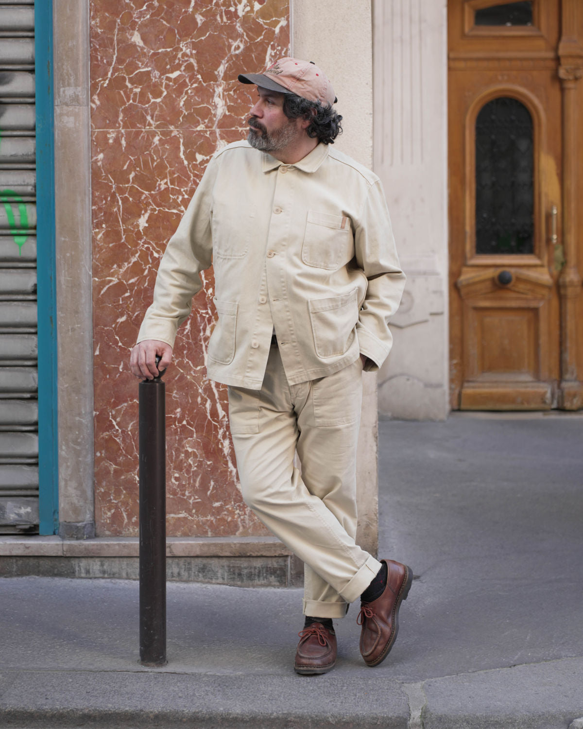 PANTALON DE TRAVAIL - BEIGE SABLE | BOULI