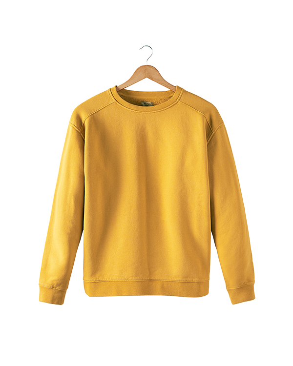 SWEAT JAUNE MIEL | CHRIS -