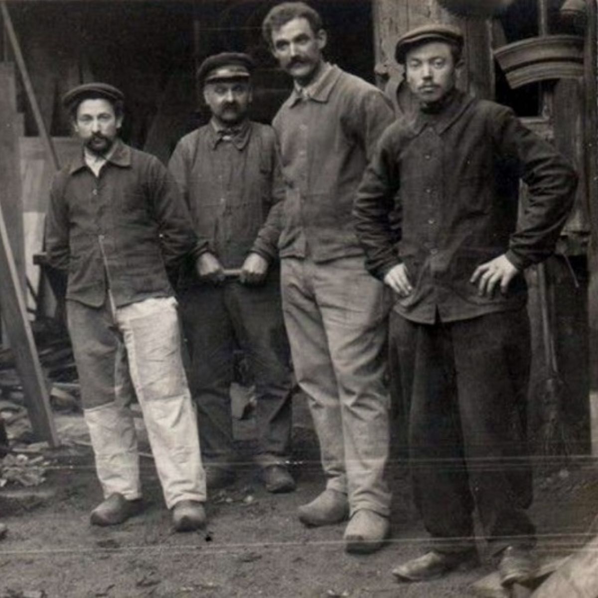 Veste de travail avant