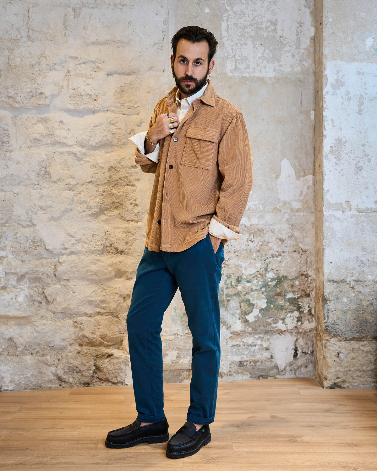 CHINO BLEU PETROLE | VINCE -