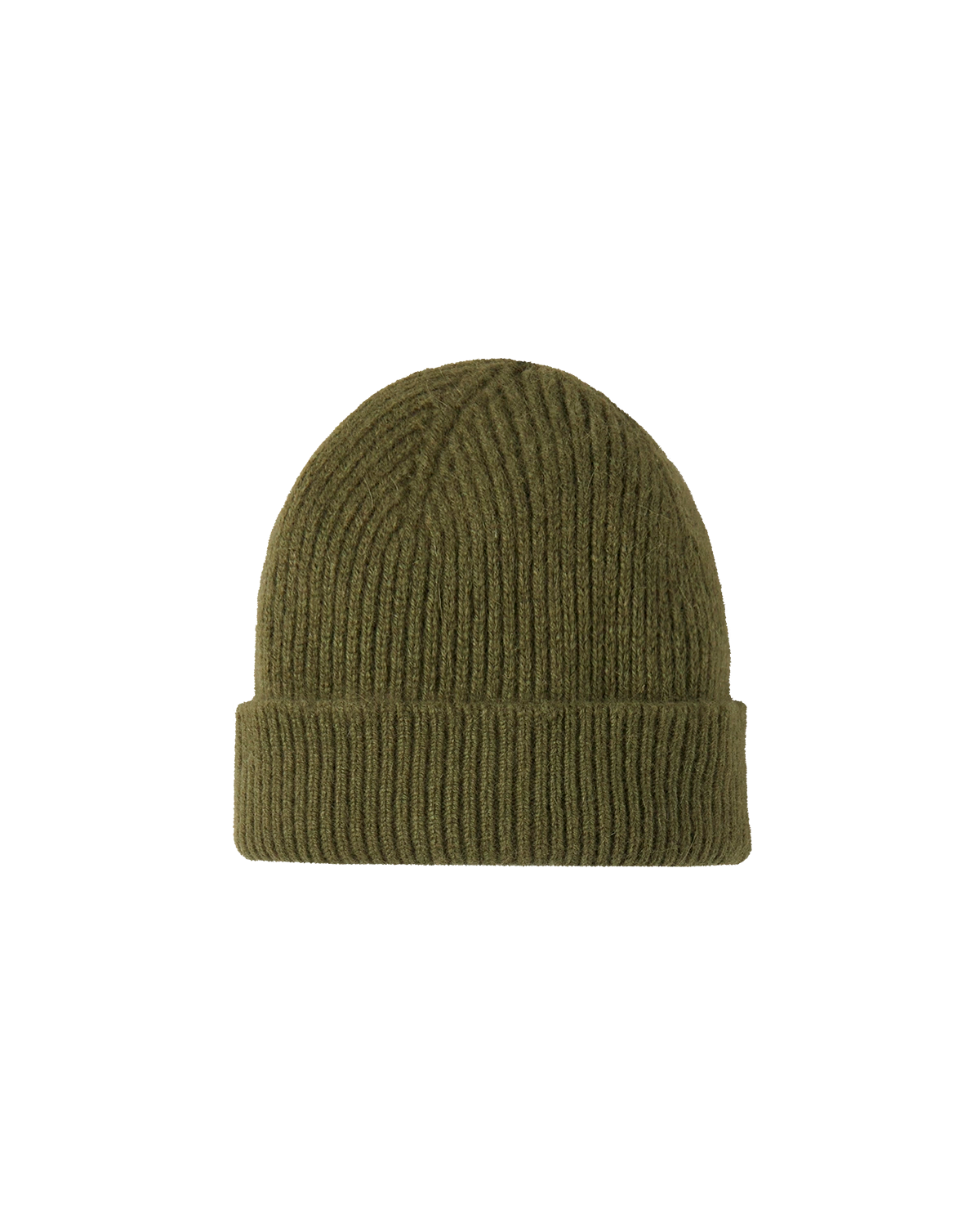 BONNET EN LAINE VERT ARMY | MACKIE