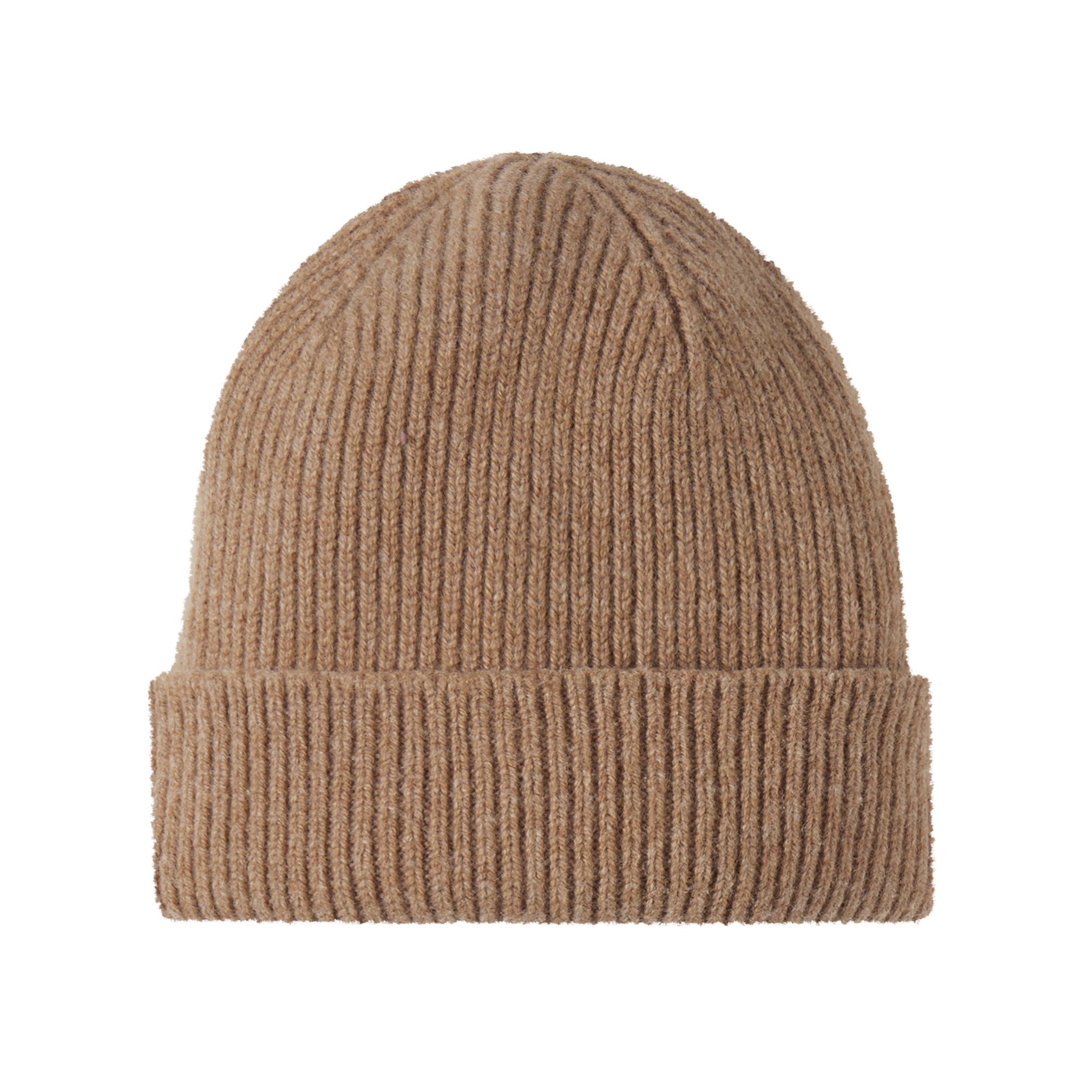 BONNET EN LAINE CAMEL | MACKIE