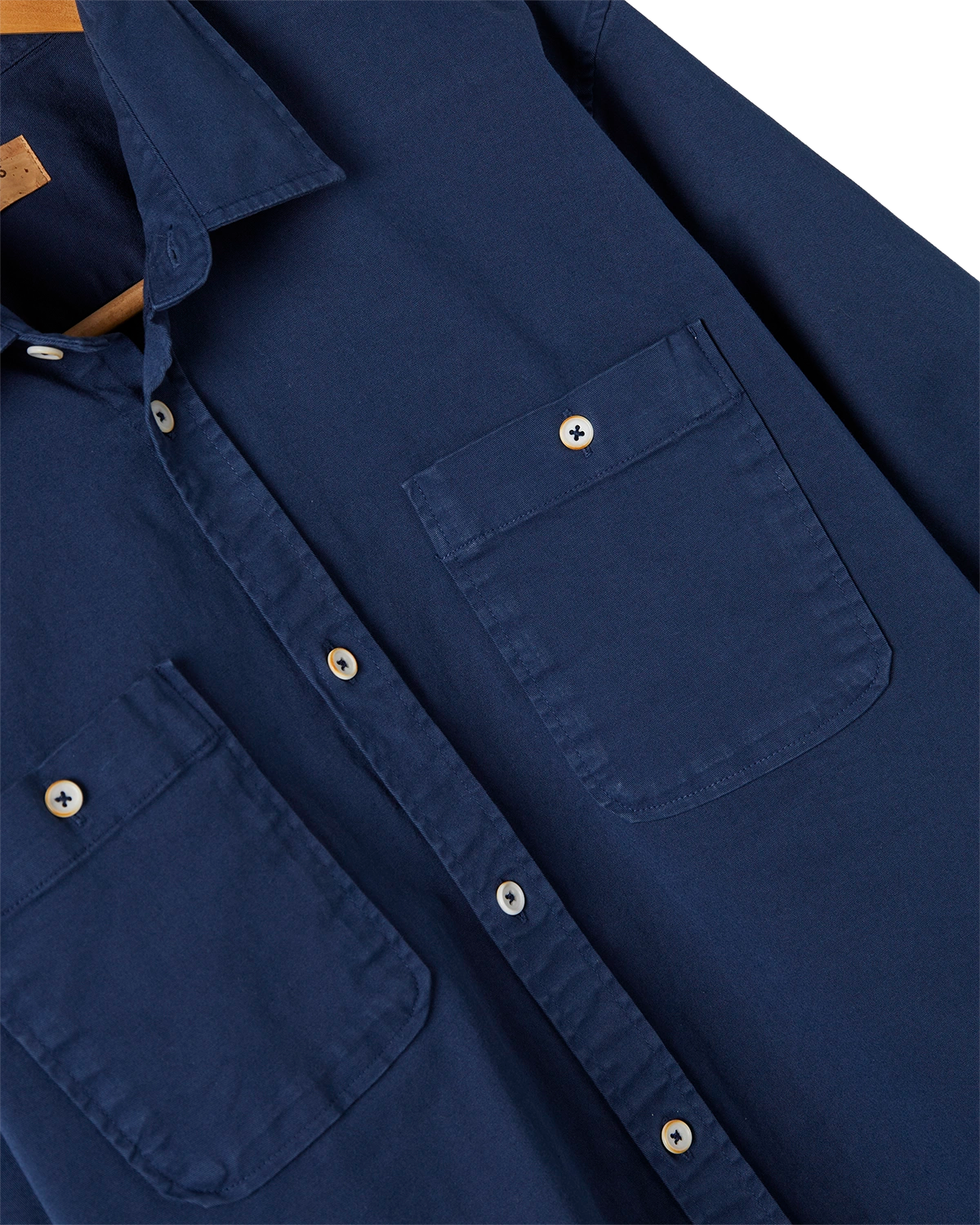 CHEMISE TWILL MARINE | DYLAN