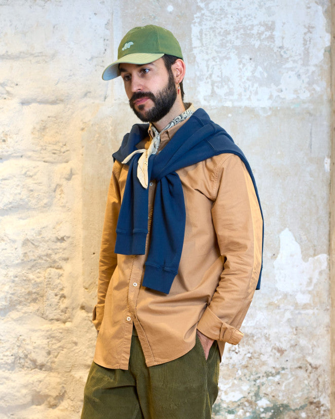 CHEMISE OXFORD CAMEL | JAMES -