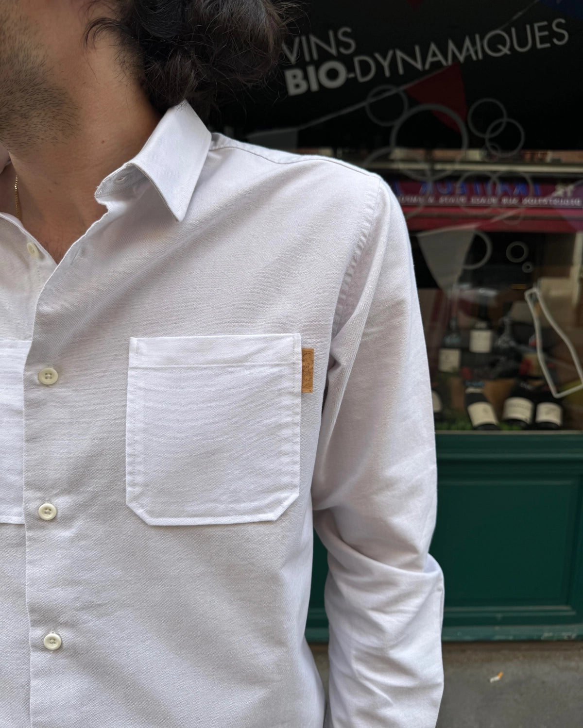 CHEMISE YOKE  BLANCHE - Rescapée