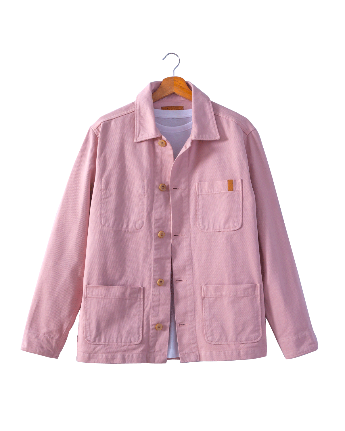 VESTE DE TRAVAIL EN TWILL | ROSE