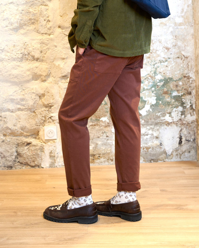 PANTALON DE TRAVAIL - ACAJOU | BOULI -