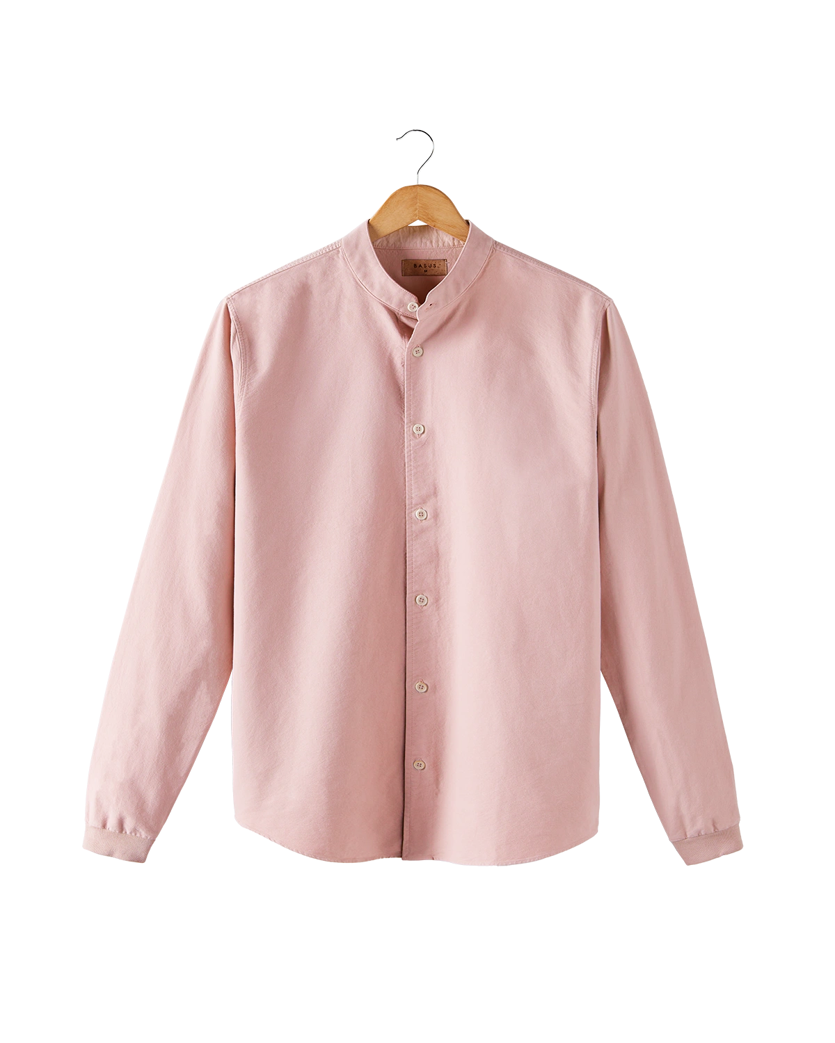 chemise col officier  rose quartz - packshot