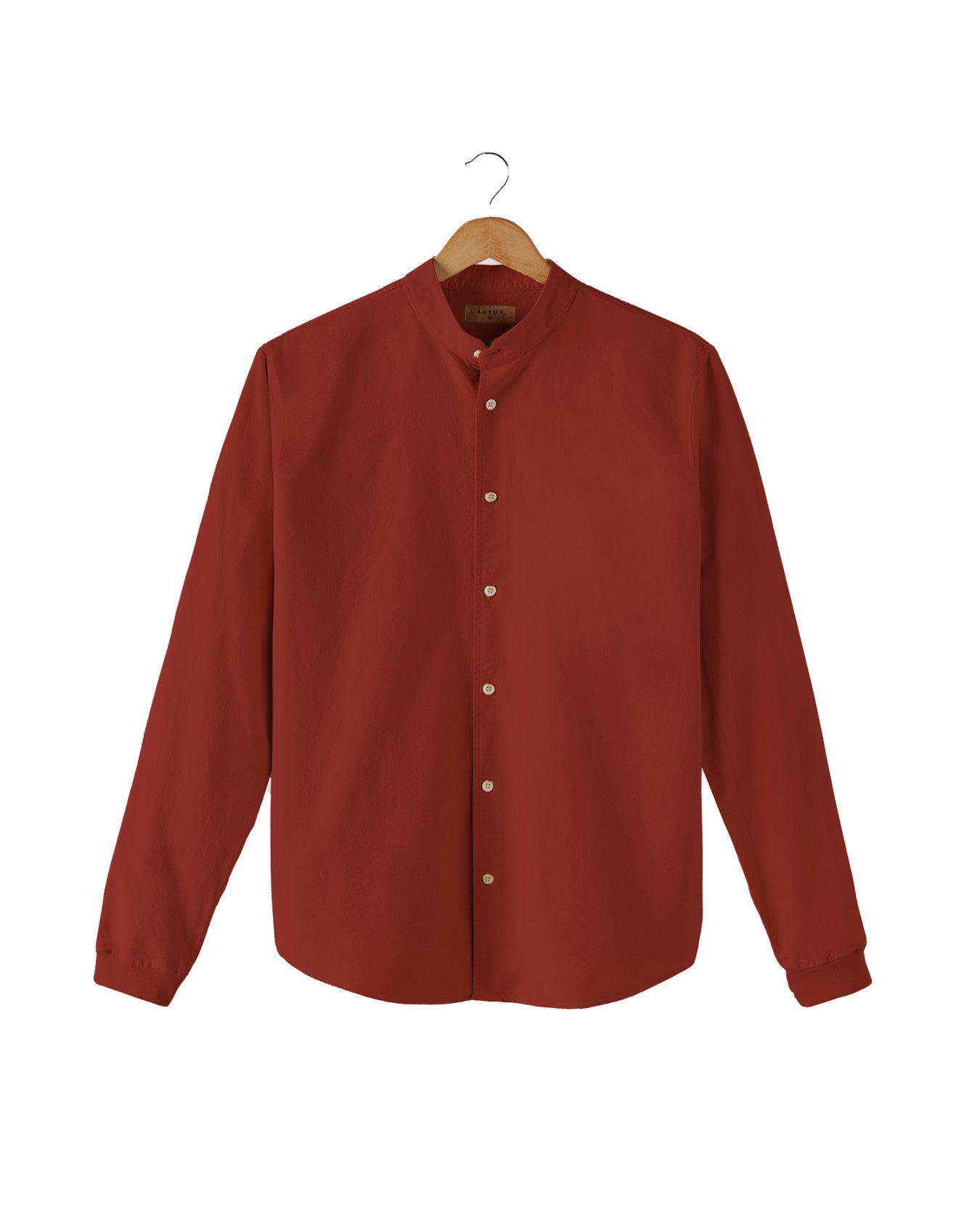 CHEMISE COL OFFICIER BORDEAUX | JAY -