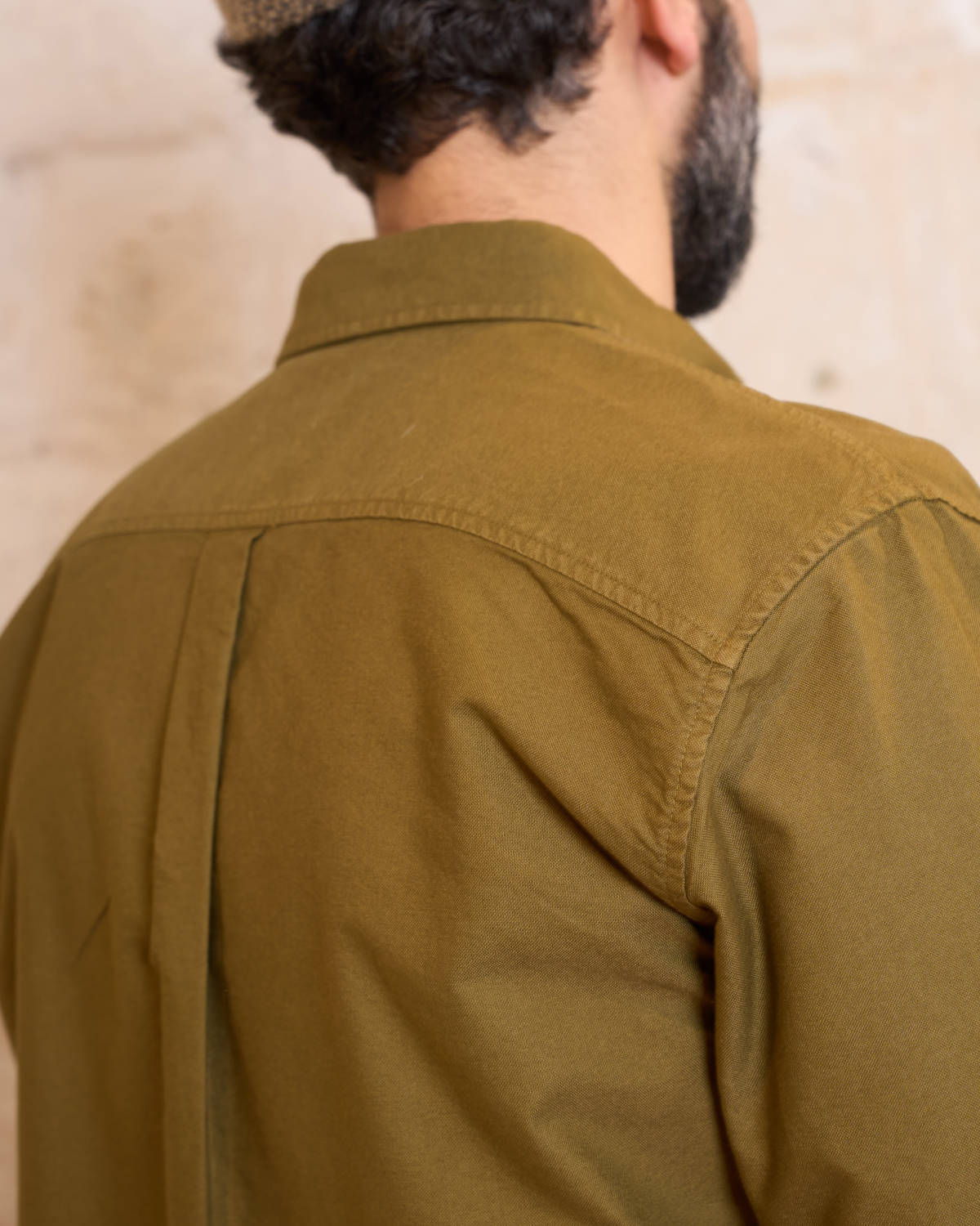 CHEMISE OXFORD VERT OLIVE | JAMES -