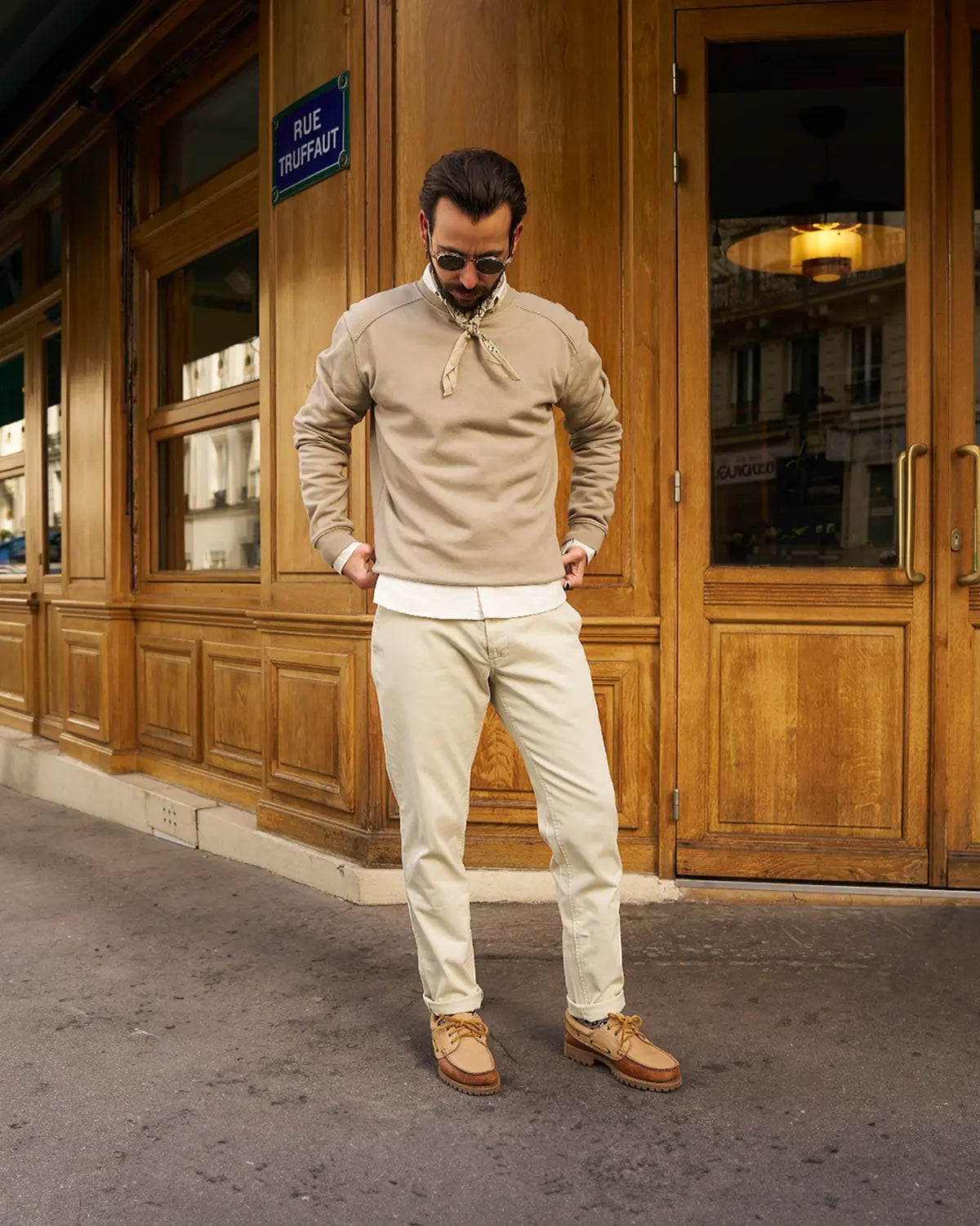 Chino beige clair sale