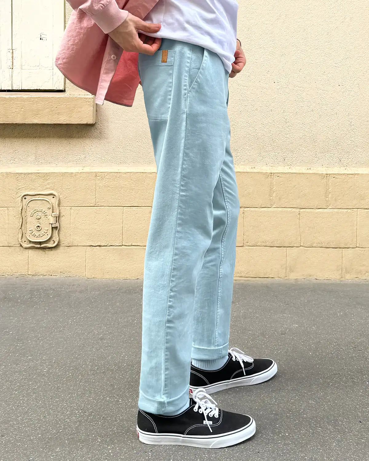 Chino bleu ciel hotsell