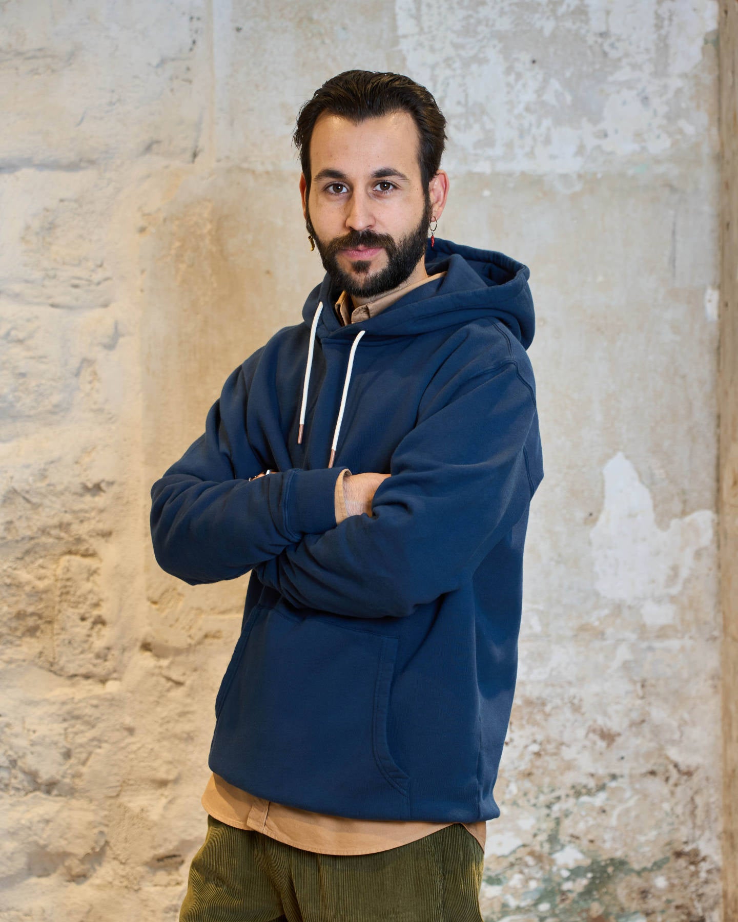 HOODIE BLEU MARINE | MATTHIAS -