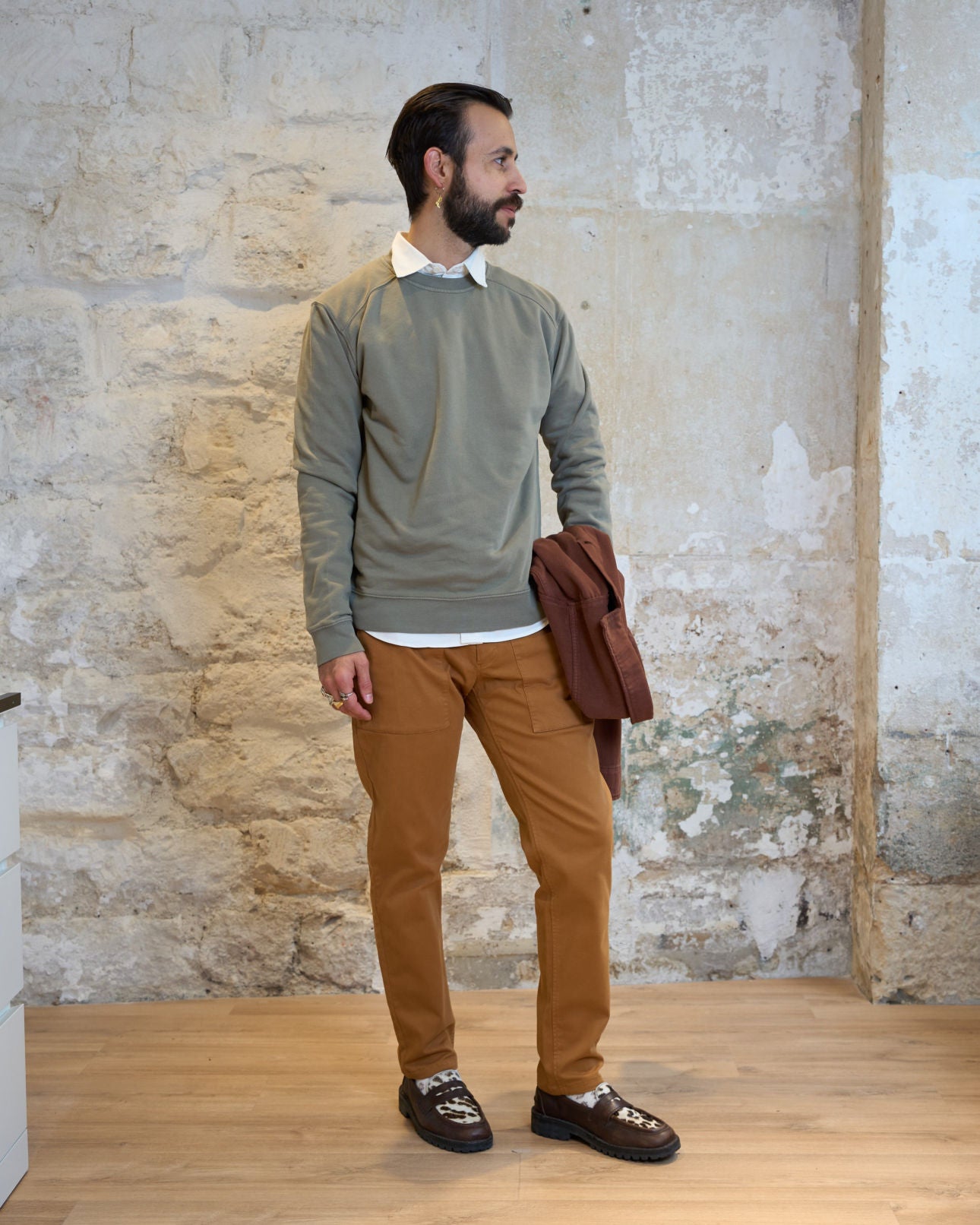 PANTALON DE TRAVAIL - CAMEL NOIX | BOULI