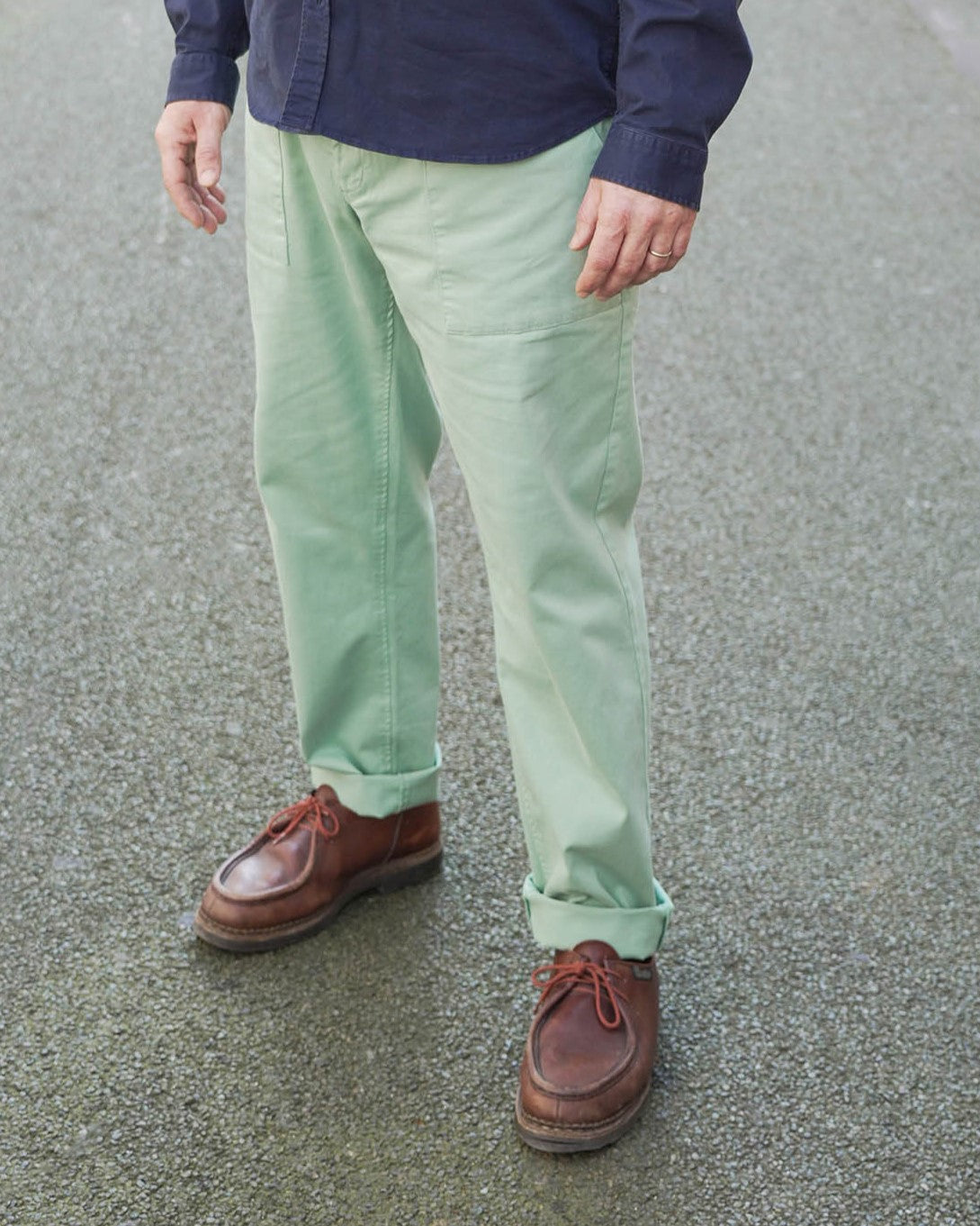 PANTALON DE TRAVAIL - VERT AMANDE | BOULI -
