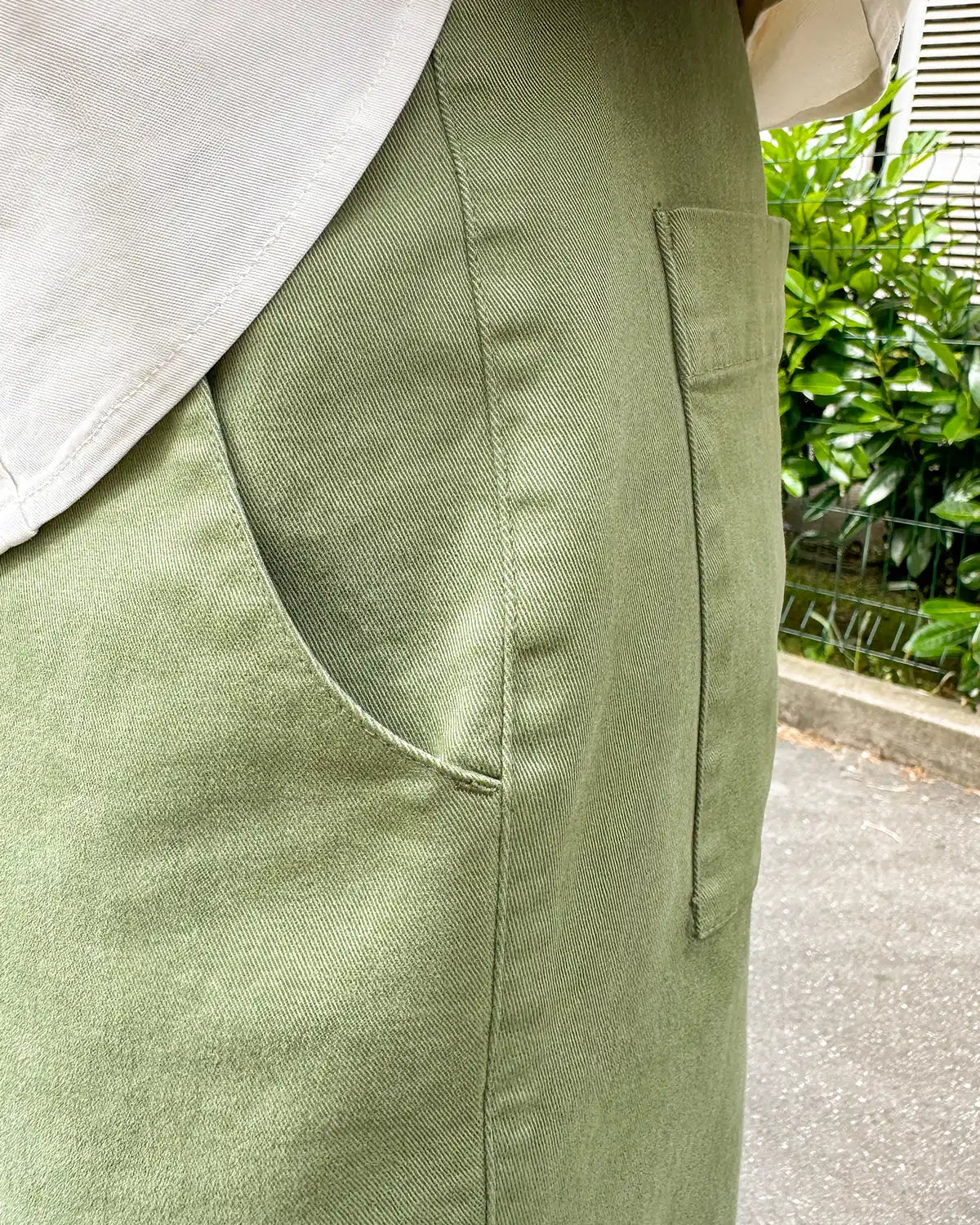 PANTALON DE TRAVAIL - VERT CROCO | BOULI