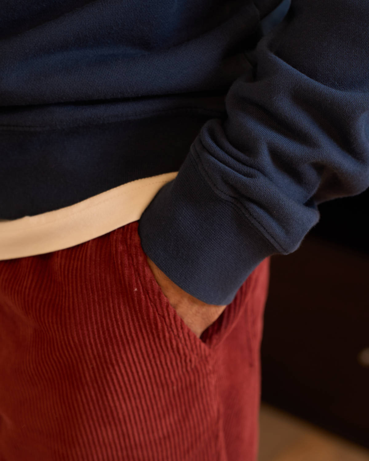 SWEAT BLEU MARINE | CHRIS -