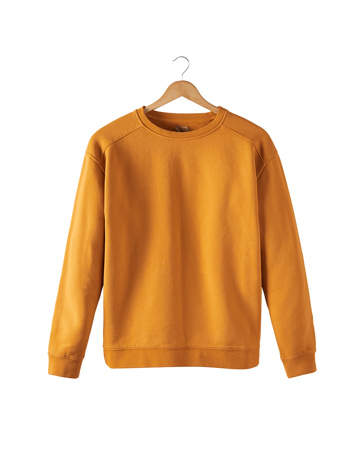 sweat orange en coton bio - packshot