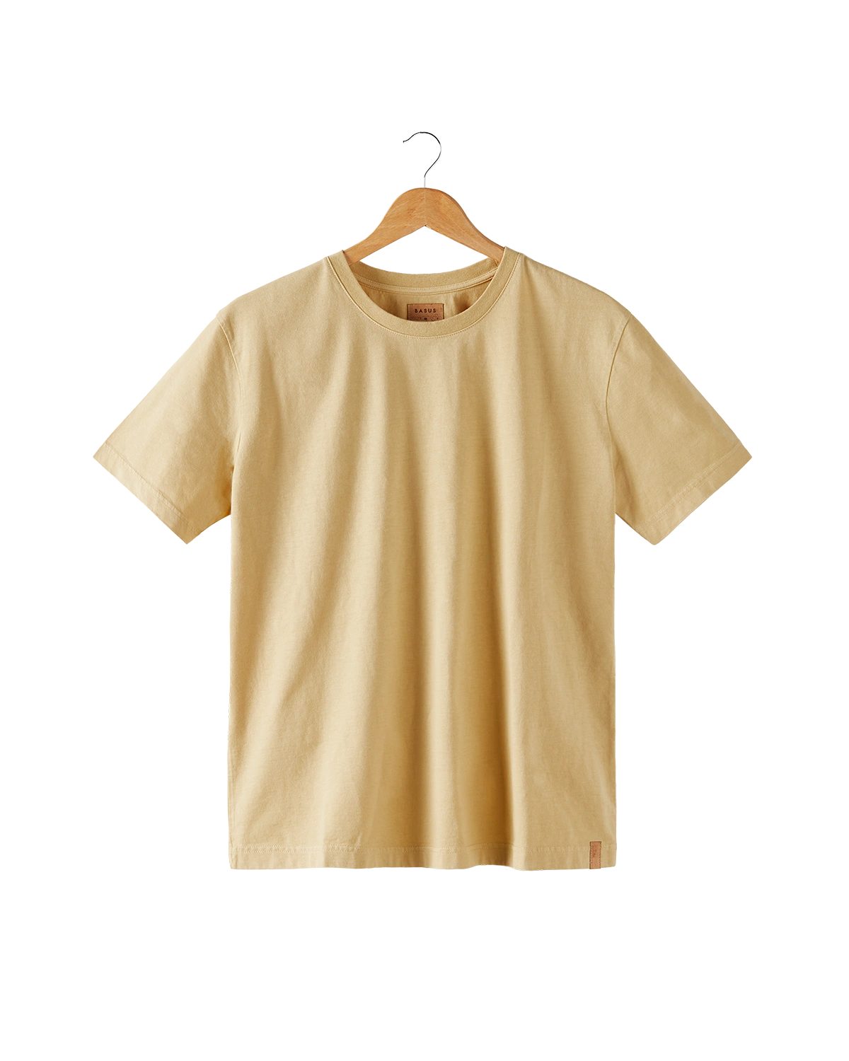 t-shirt uni beige - packshot