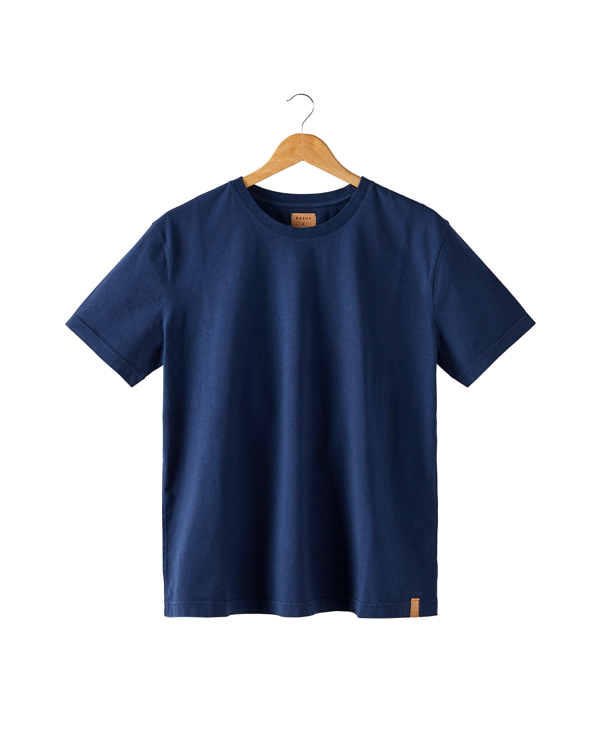 t-shirt uni bleu marine - packshot