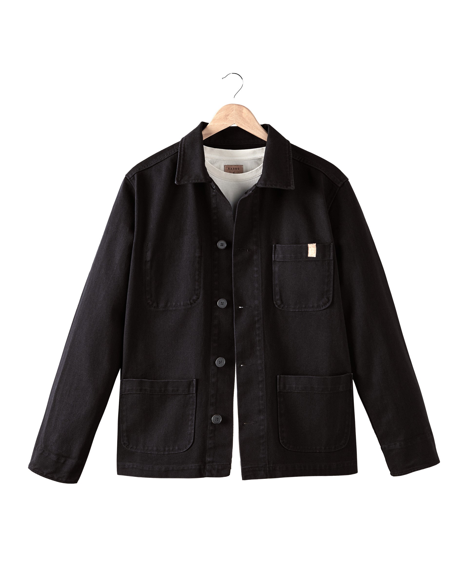 VESTE DE TRAVAIL EN TWILL - CARBONE