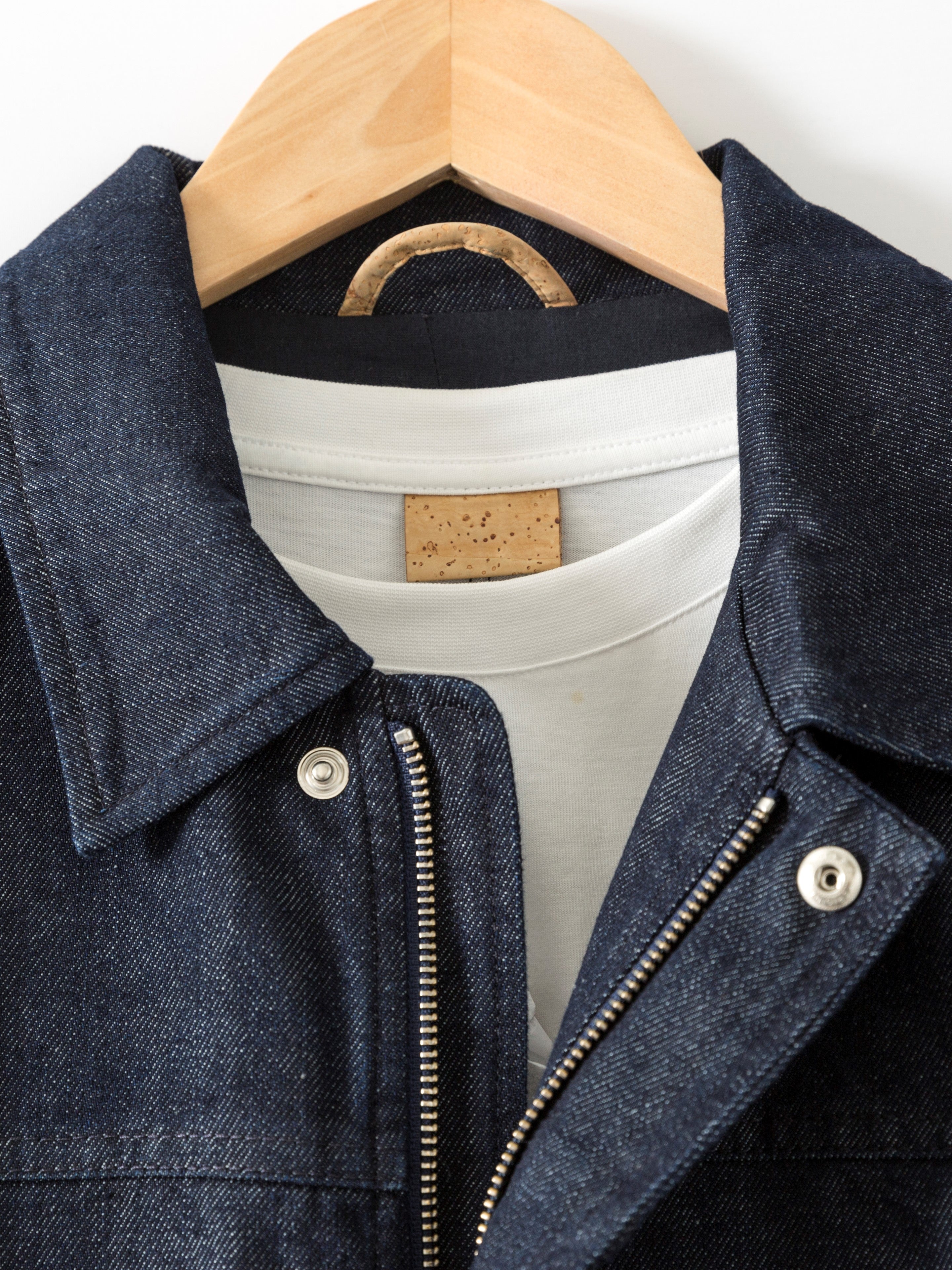 BLOUSON DENIM BRUT