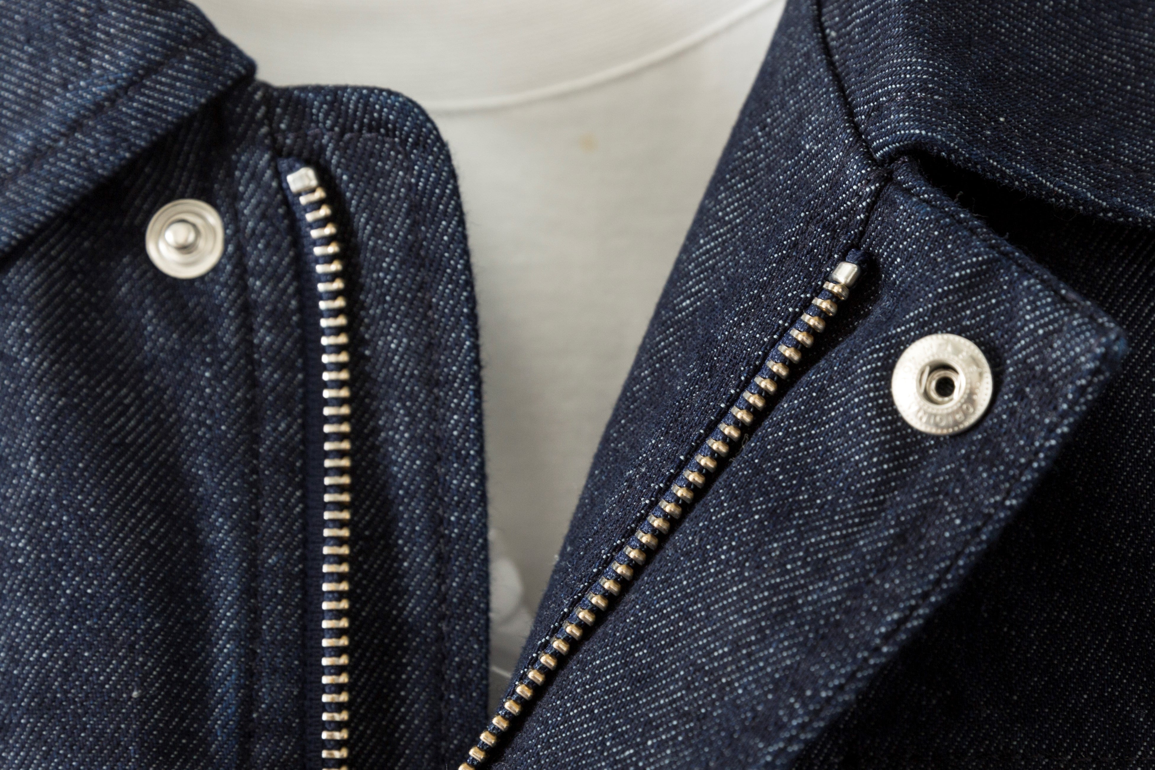 BLOUSON DENIM BRUT